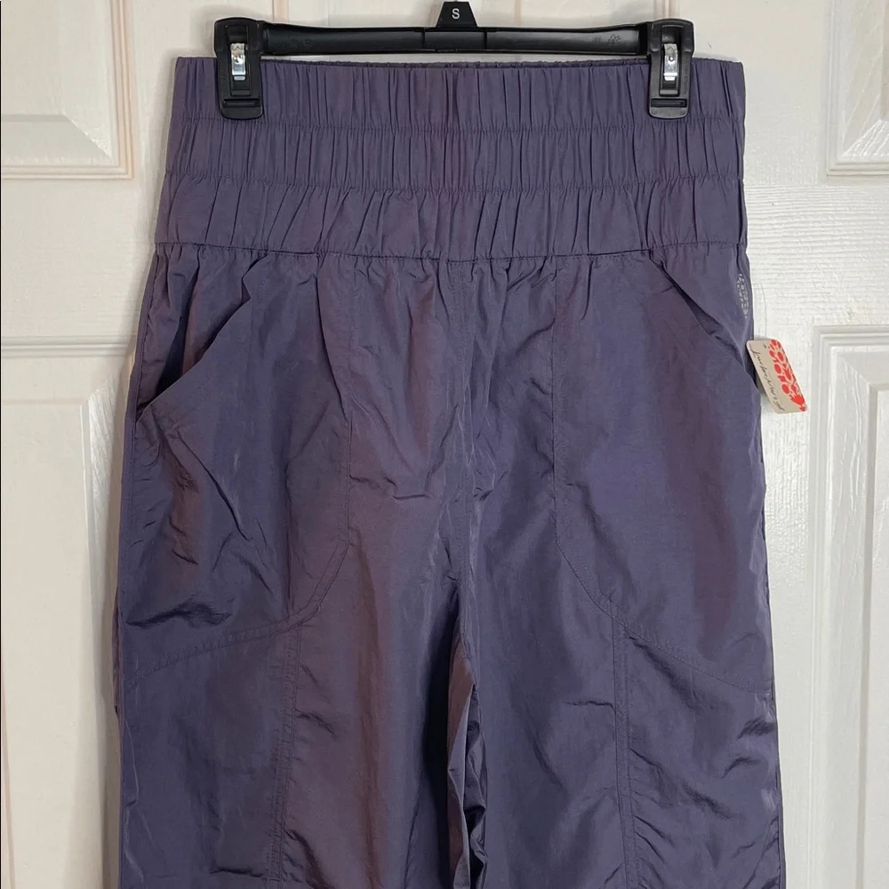 FREE PEOPLE MOVEMENT THE WAY HOME JOGGER PANTS DEEP SEA SIZE LARGE NWT